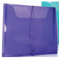 Translucent Purple Pocket File with 1" Expansion